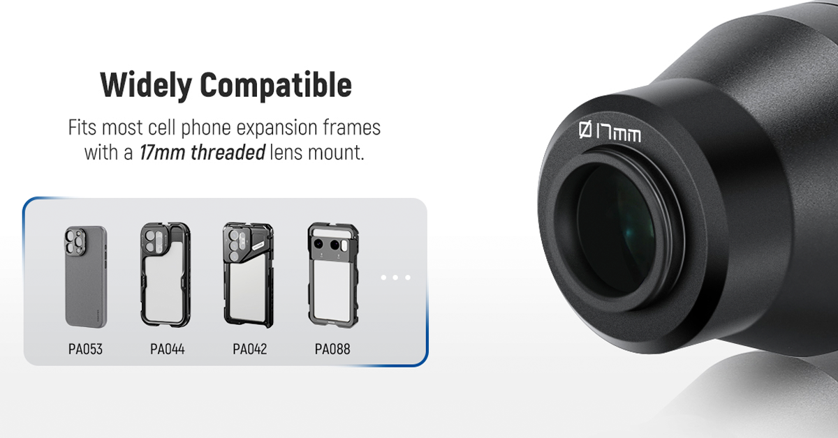 NEEWER 18mm 2x Macro Probe Lens: Transform Your iPhone Filmmaking with Stunning Macro Shots