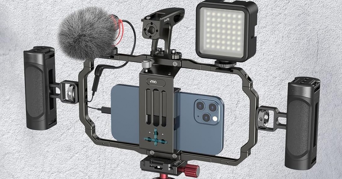 Boost Your iPhone Filmmaking with the SmallRig Universal Phone Video Rig Kit: Versatility and Stability Unleashed